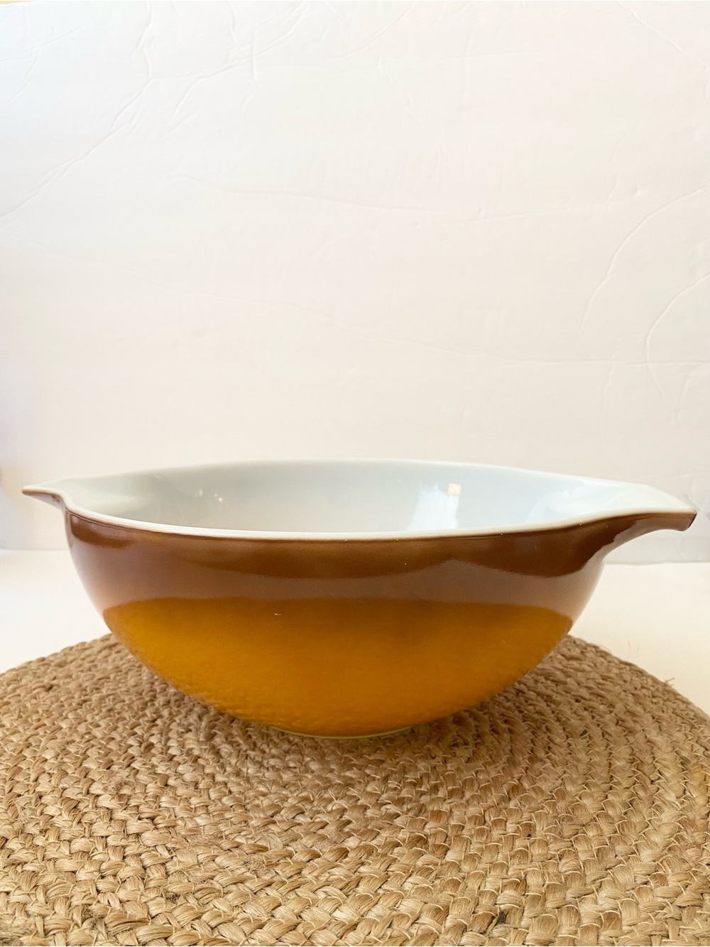 vintage PYREX 444 Cinderella Mixing Bowl 4 Qt - Old Orchard